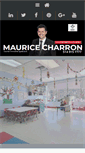 Mobile Screenshot of mauricecharron.com